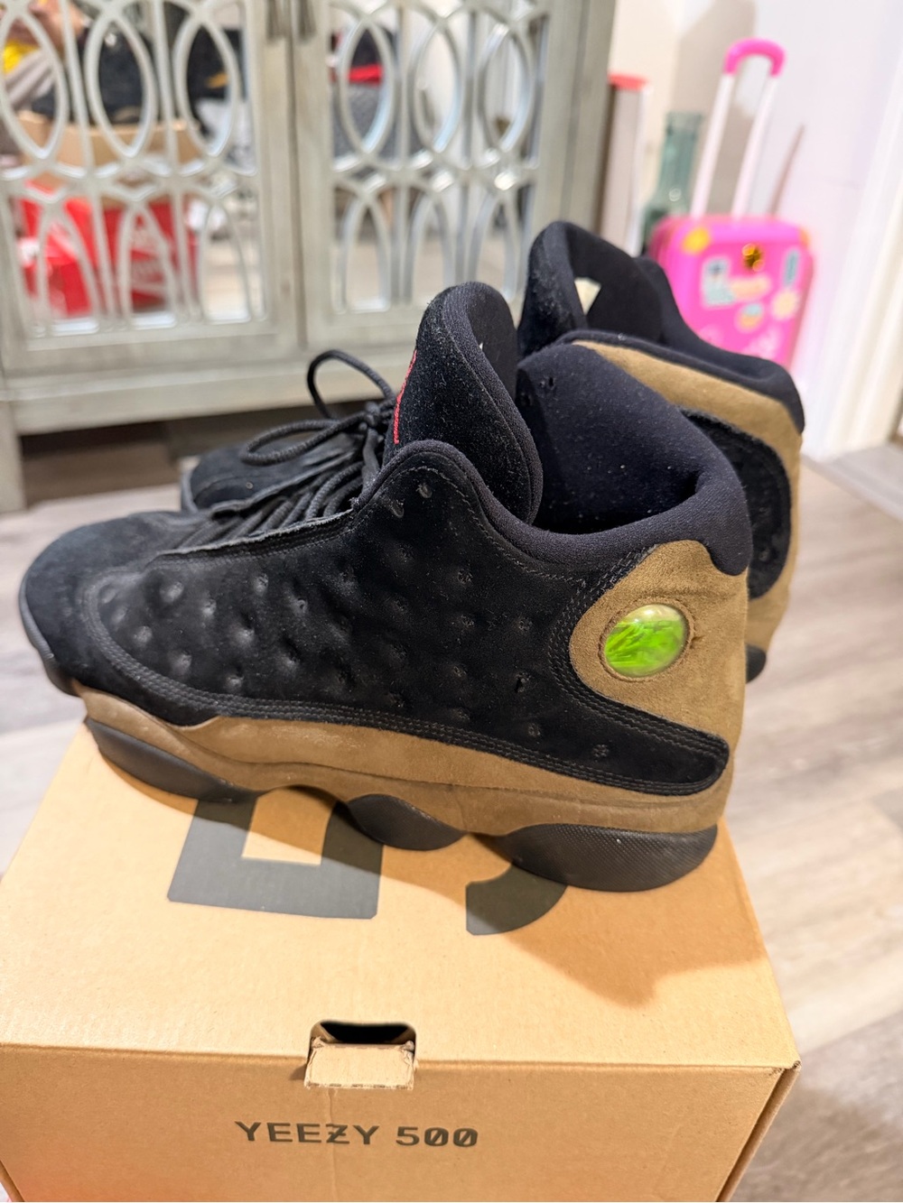 Mens size 9.5 Jordan 13 Retro Olive